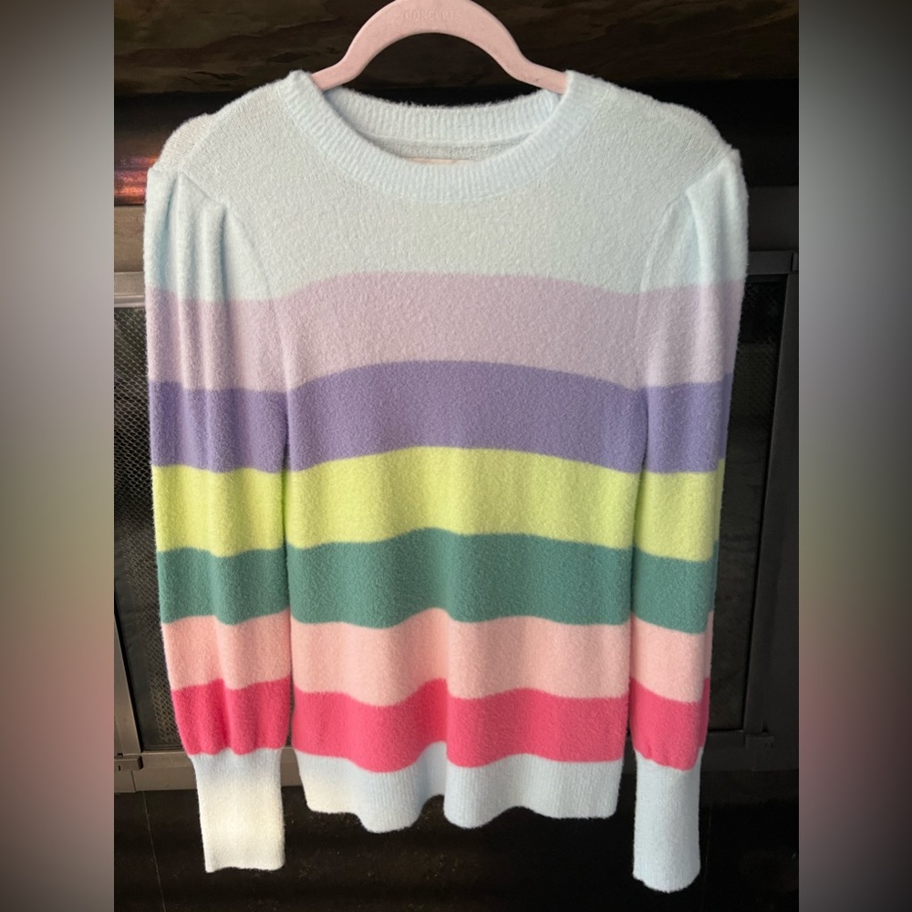 LOFT Super soft scoop neck long sleeve sweater